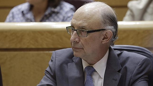 Cristóbal Montoro, ministro de Hacienda