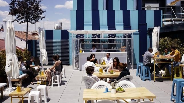 La terraza de la Casa Encendida está abierta todos los días de la semana