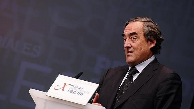 El presidente de la CEOE, Juan Rosell