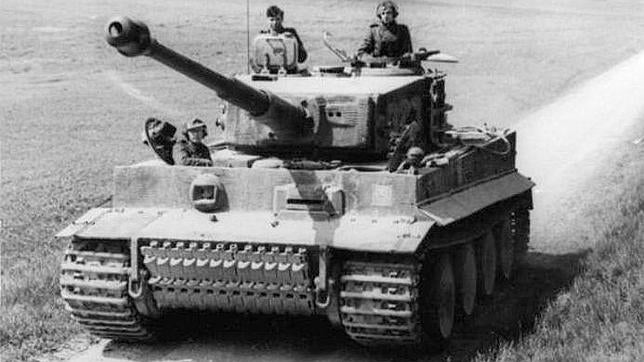El Tiger fue uno de los mejores carros de combate de la II Guerra Mundial. Su efectividad aumentaba en manos de un comandante como este germano