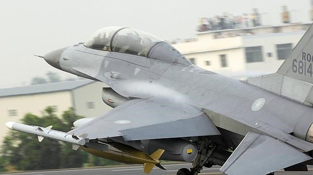 Un F-16 norteamericano