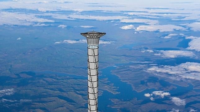 Este ascensor espacial facilitaría el despegue de naves