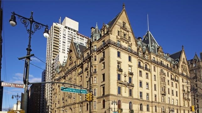 Vistas exteriores del histórico edificio Dakota, en Nueva York, antigua residencia de John Lennon