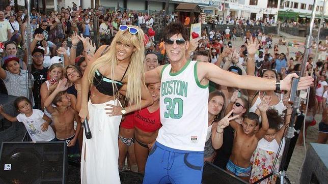 Ylenia Padilla, durante su participación en Playa Blanca