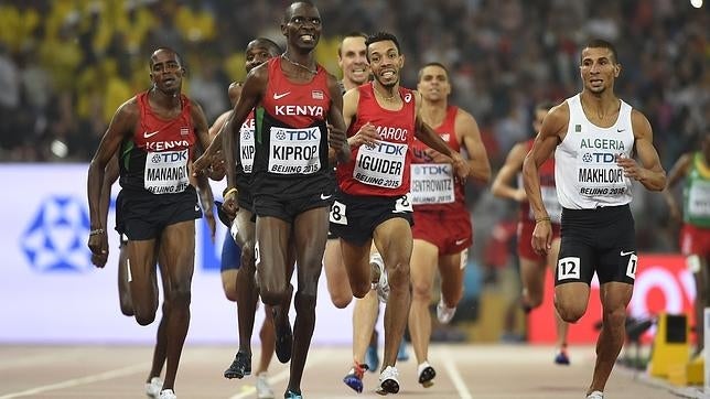 El keniano Kiprop se impone en la final de 1.500 del Mundial de Pekín