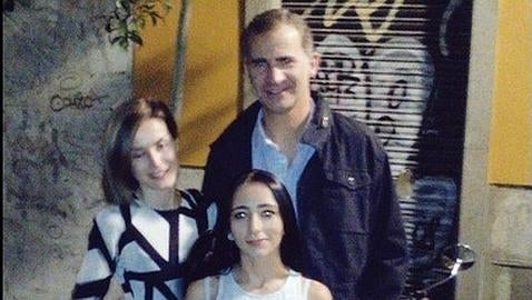 Don Felipe y Doña Letizia en Malasaña