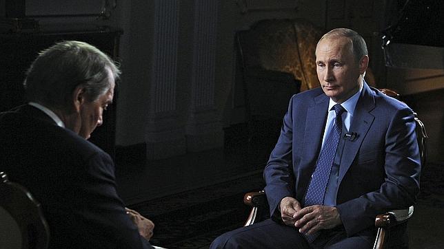 Vladimir Putin, en una entrevista