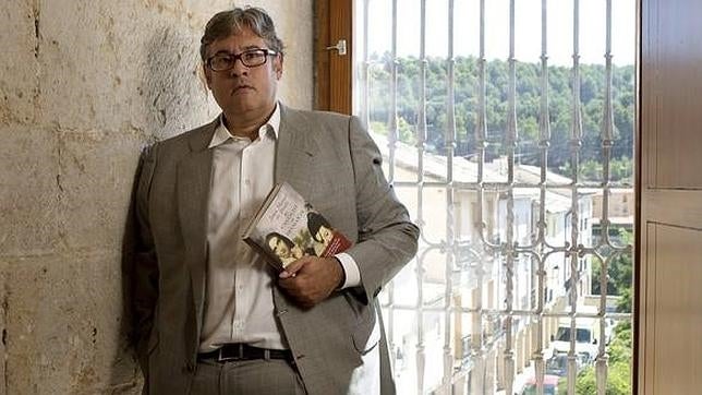 Prada, durante la presentación de su novela en Valladolid