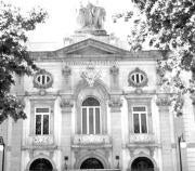 Imagen de la fachada principal del Tribunal Supremo. ABC