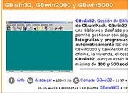 Aspecto de la página de presentación en Internet