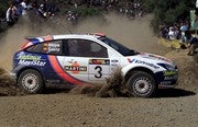 Carlos Sainz, con su Ford Focus