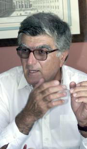 Toganidis, ayer en El Escorial. Jaime García