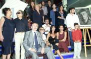 Amigos y compañeros de Paco Rabal rindieron tributo en la sede de la Filmoteca Española al actor recientemente fallecido. Javier Prieto