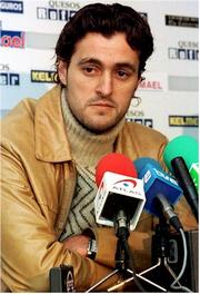 Kiko, en su primera rueda de Prensa en Almendralejo