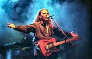 Fher, cantante y líder del grupo mexicano Maná, durante un concierto. Julián de Domingo