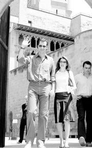 Don Felipe y Doña Letizia durante su luna de miel