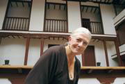 EFE Vanessa Redgrave, ayer en Almagro antes de la rueda de prensa