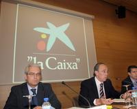 Una asamblea de "La Caixa". /Archivo