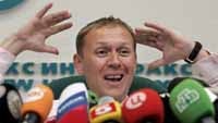 El ex agente del KGB y ahora empresario, Andrei Lugovoi, durante la conferencia de prensa en Moscú