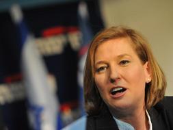 Imagen de Tzipi Livni, líder del Kadima, que según los sondeos habría ganado los comicios de Israel./Afp