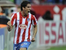 El Atlético termina cuarto en la Liga./AP