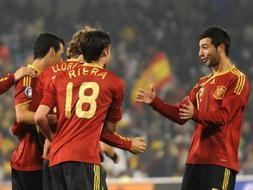 Los goles de Villa y Llorente permiten sumar otro récord.