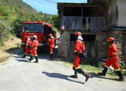Ocho incendios forestales ponen en estado de alerta a la provincia de León