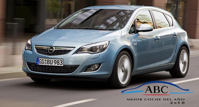 Opel Astra, Premio Coche del Año 2010