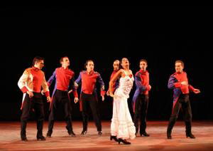 ABC Una escena de la versión flamenca de «Carmen» creada por Sara Lezana