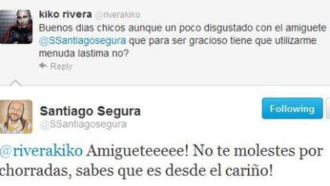 twitter de kiko rivera y santiago segura