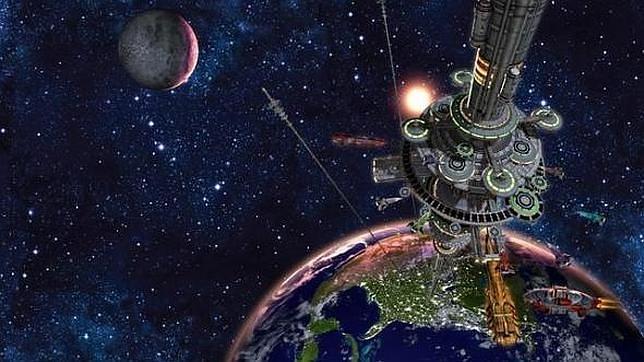 Un científico ruso propone un elevador desde la Tierra a la Luna para el transporte de cargas