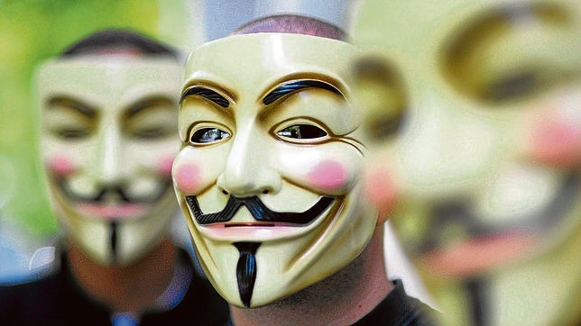 Descubren un virus que activa la máscara de Anonymous en los ordenadores