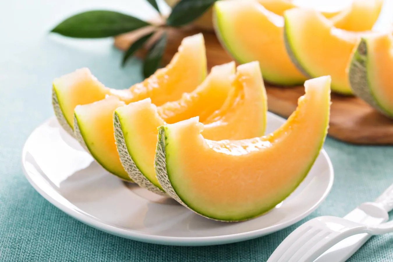 El melón cantalupo, el tipo de melón con más vitamina C