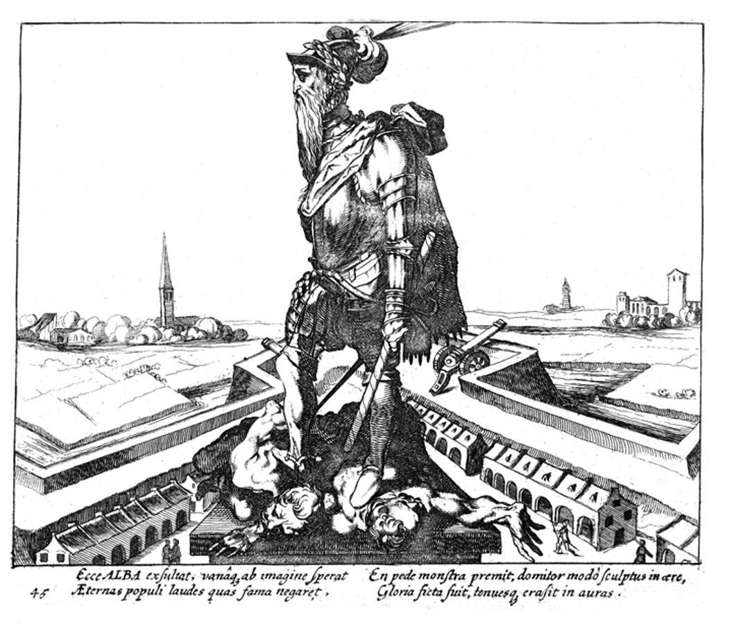 Desde principios del siglo XVI hasta la ﬁrma de la Paz de Westfalia en 1648 se desarrolló una batalla, aparentemente incruenta, en la que los contrarios a la Monarquía Hispánica acuñaron los más execrables estereotipos sobre los españoles, su cultura y sus gobernantes.