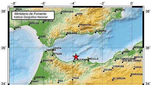 Seísmo registrado en Melilla