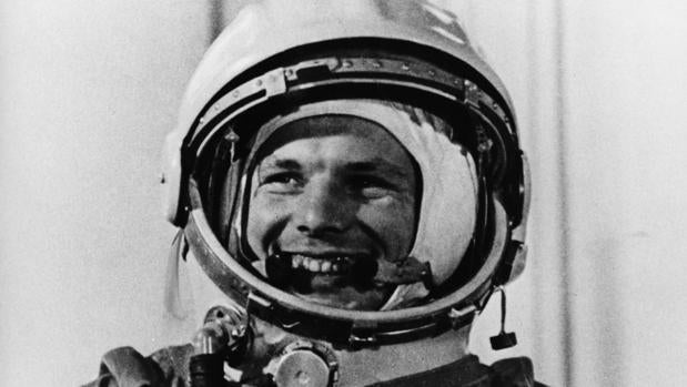 Yuri Gagarin, después del primer vuelo espacial