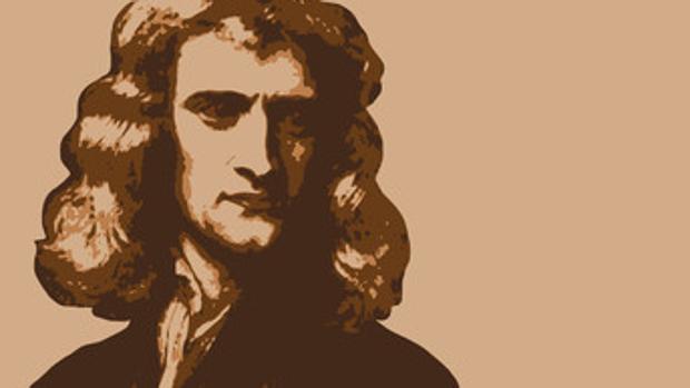 Ilustración de Sir Isaac Newton