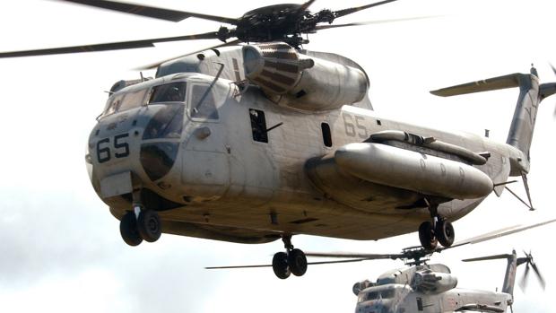Dos helicópteros de la compañía Sikorsky, del ruso Igor Sikorsky