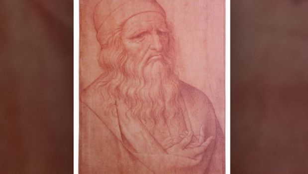 Este es el retrato de Leonardo que ha permitido a los investigadores concluir que no sufrió un derrame cerebral