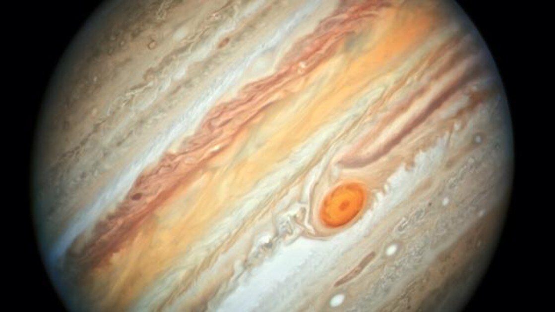 La NASA confirma que la Gran Mancha Roja de Júpiter sigue menguando