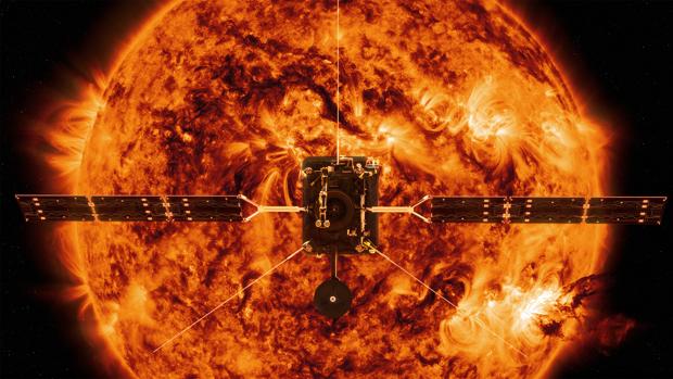 Representación de la Solar Orbiter. Se acercará a «solo» 42 millones de kilómetros del Sol