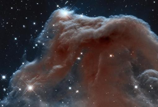 La nebulosa Cabeza de Caballo en la constelación de Orión.