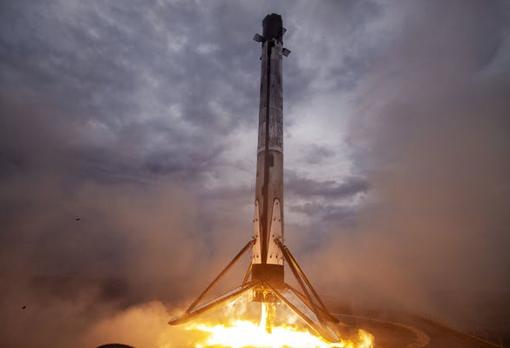Motores del lanzador Falcon 9 de SpaceX