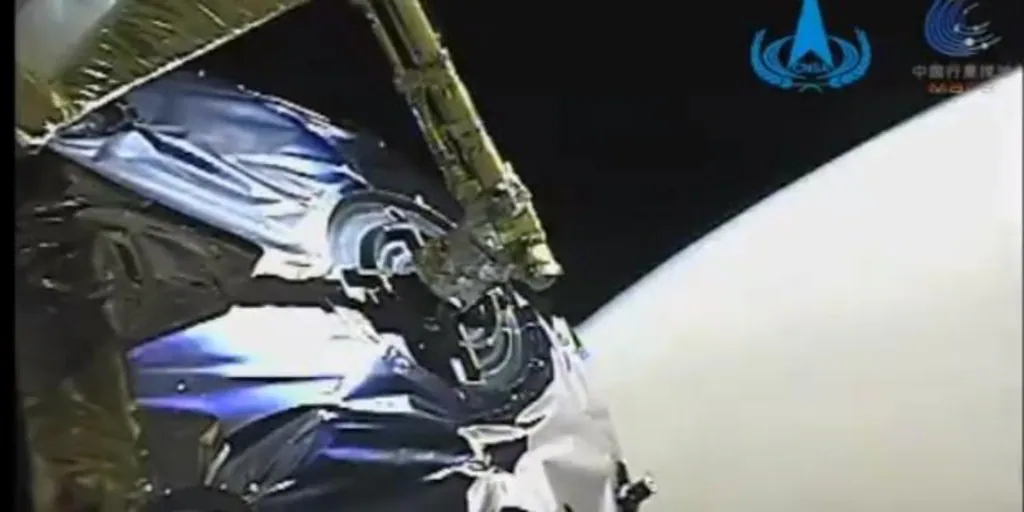 The video that shows how the Chinese spacecraft ‘Tianwen-1’ managed to reach Mars