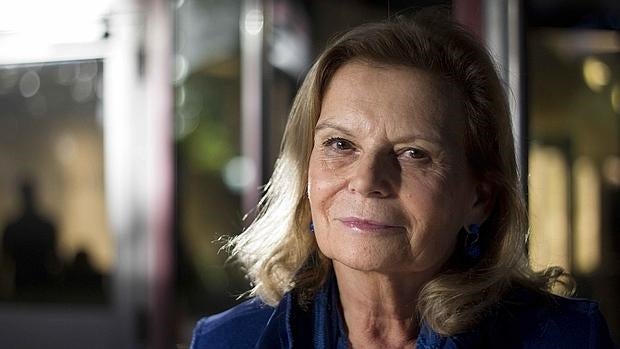 La escritora Carme Riera, fotografiada en Barcelona