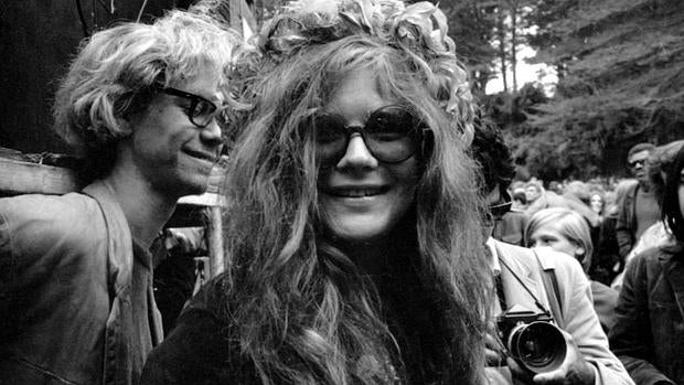 Janis Joplin en una imagen del documental