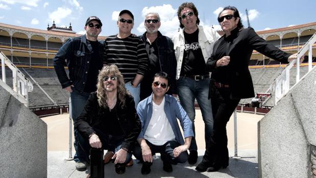 Los músicos presentes en la presentación de Rocktiembre en Las Ventas
