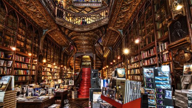 Librería Lello de Oporto, lugar elegido para la presentación del libro