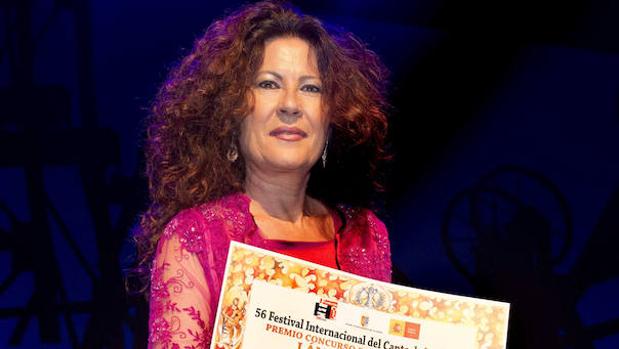 La ganadora de la Lámpara Minera, Antonia Contreras