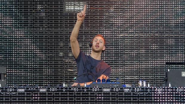 Calvin Harris en un concierto en España
